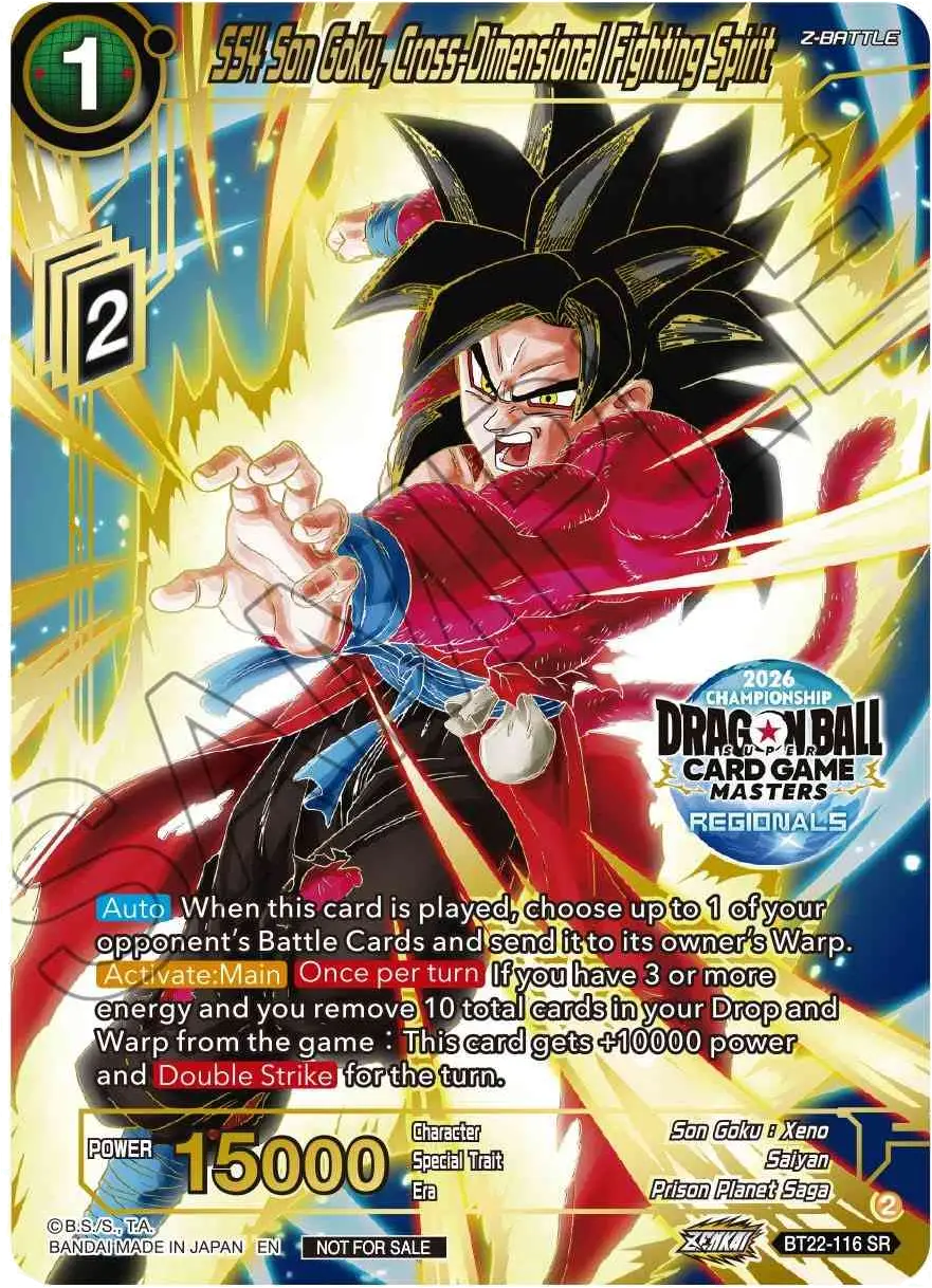 SS4 Son Goku, Cross-Dimensional Fighting Spirit
