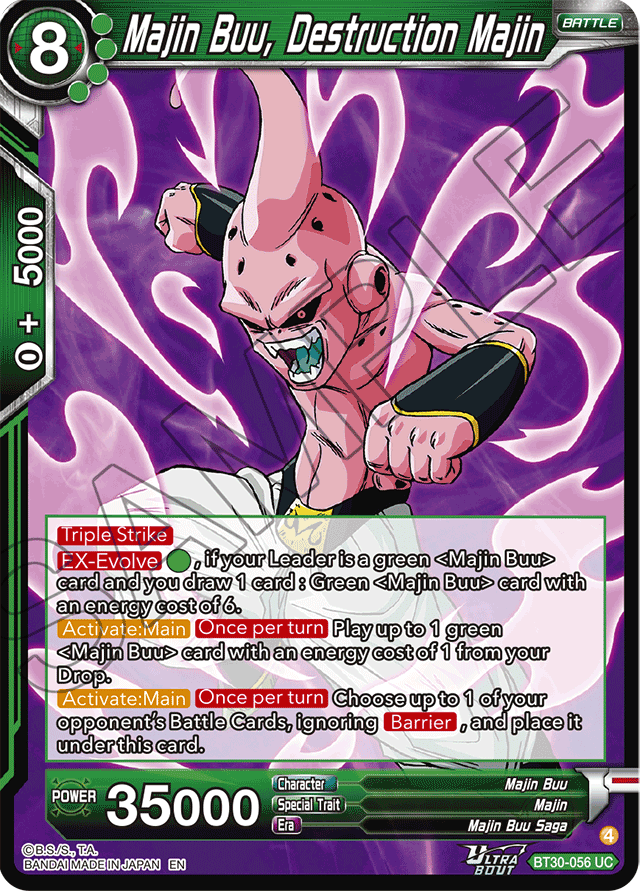 Majin Buu, Destruction Majin