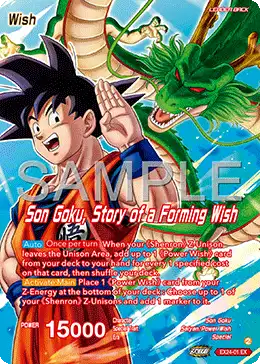 Son Goku // Son Goku, Story of a Forming Wish